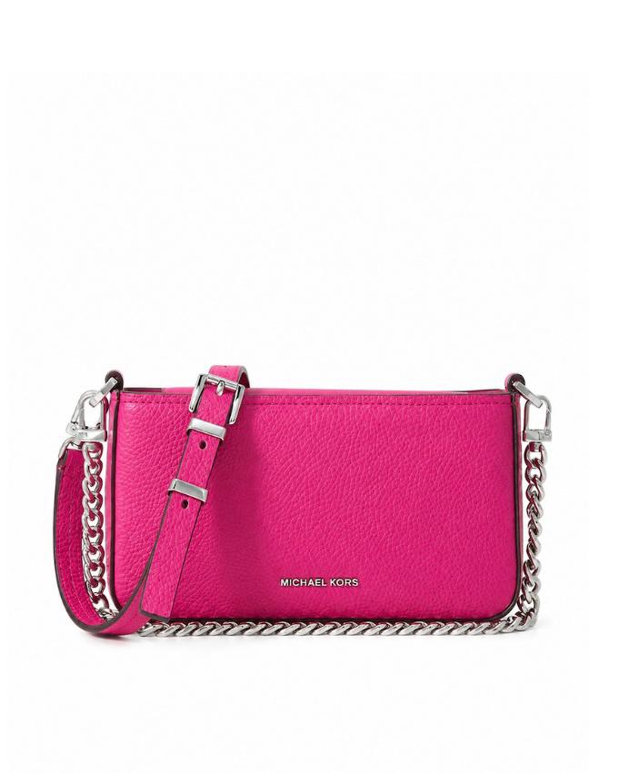 Crossbody Michael Kors Small Bryant Convertible Pouchette Fuchsia