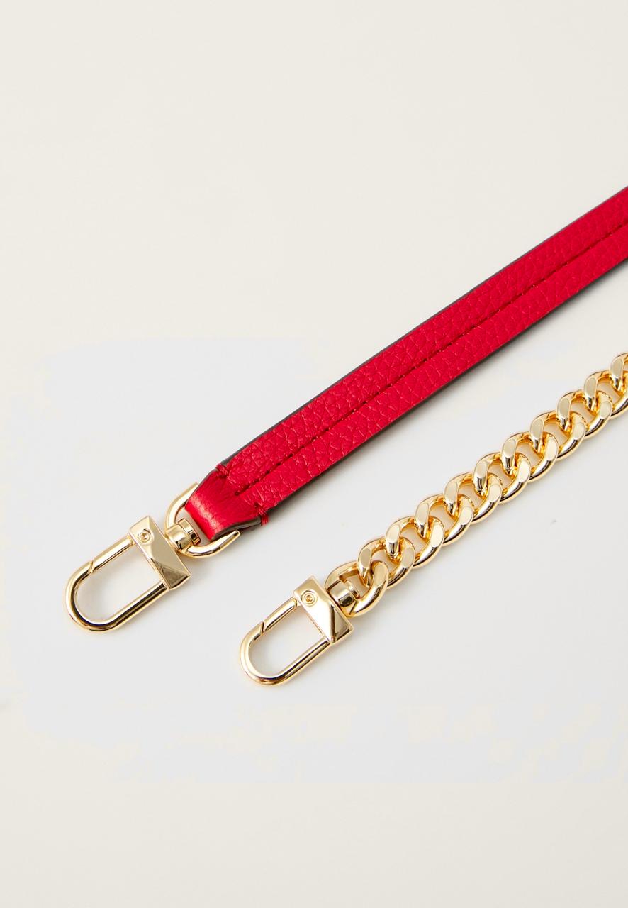 Crossbody Michael Kors Small Bryant Convertible Pouchette Red: imagen 2