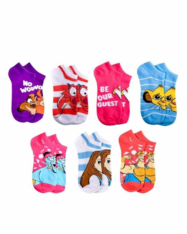 Calcetines invisibles Disney Set 7 pares: imagen 2
