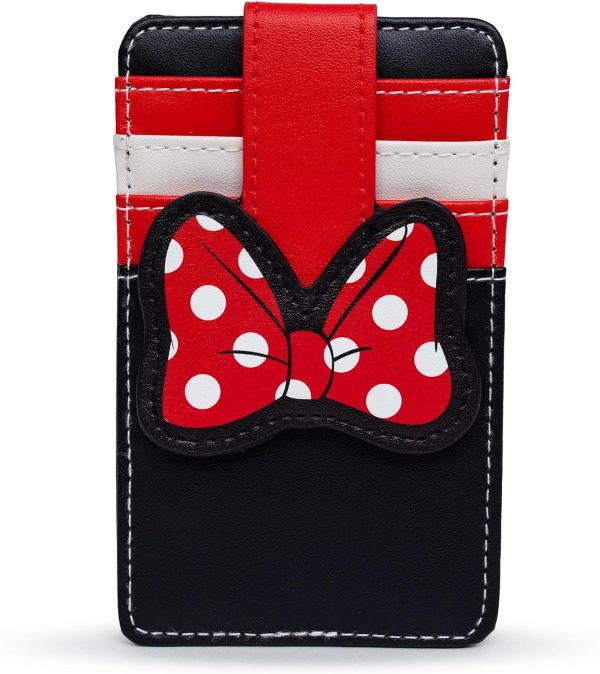 Tarjetero Minnie Mouse Buckle-Down: imagen 1