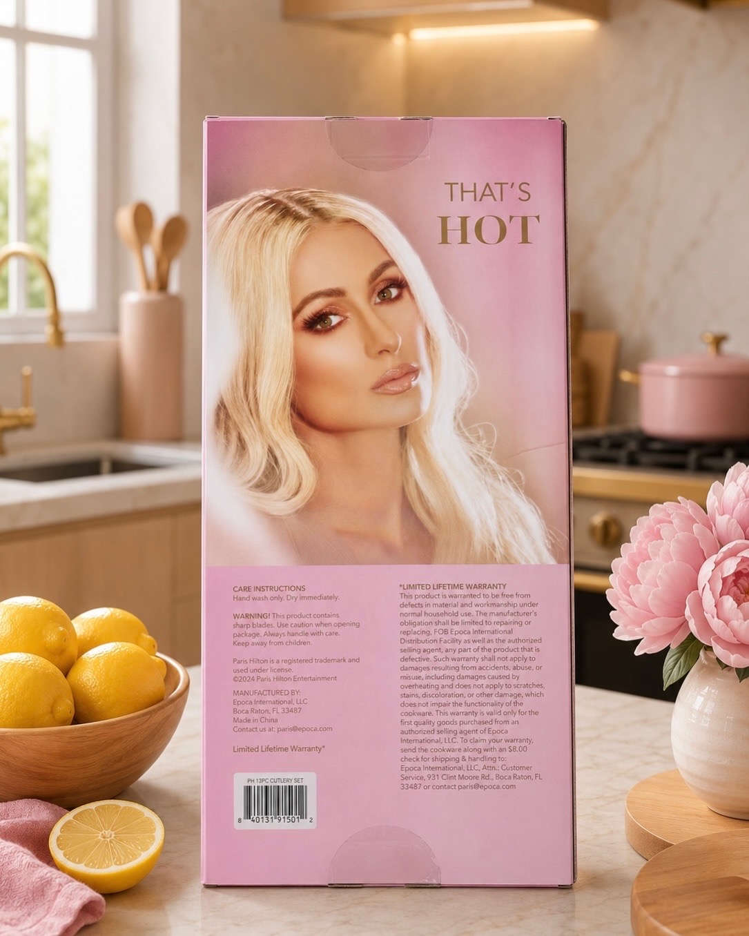 Set de cuchillos de cocina Paris Hilton de 13 piezas: imagen 3