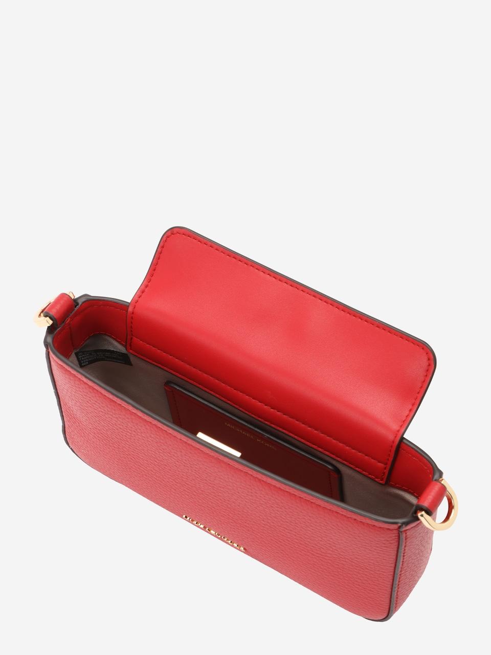 Crossbody Michael Kors Small Bryant Convertible Pouchette Red: imagen 3